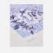 Foulard classico romantic grande flower Liu Jo Light Blue Valigeria-it