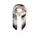 Foulard grande ribbon animalier Liu Jo Nero Valigeria-it