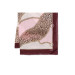 Foulard maxi quadrata chain animalier Liu Jo Red Aubergine Valigeria-it
