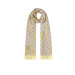 Foulard stola logo sketch 90x180 Liu Jo 2A5029T030010618-Pale Yellow Valigeria-it