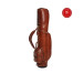 Sacca da golf golf bag in pelle | The Bridge Story Viaggio | 07812301-Marrone