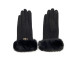 Guanti donna con polso in eco pelliccia Liu Jo Nero Valigeria-it