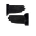 Guanti donna con polso in eco pelliccia Liu Jo Nero Valigeria-it