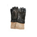 Guanti Uomo Pelle e Cashmere Double PG08DOUB9-Nero