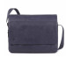Messenger Piquadro Black Square Blu4  Valigeria.it