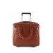 Pilota Trolley 45cm Black Square Piquadro Cuoio   Valigeria.it