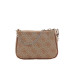 Pochette da polso Zamira Guess PW7516P5280-Latte Logo Multi Valigeria-it