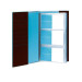 Porta Biglietti a Libro | Piquadro Blue Square | PP1668B2-Mogano