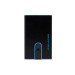 Porta Carte Credito emplice Blue Square Piquadro Nero  Valigeria.it