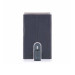 Porta Carte Credito Piquadro Black Square PP4891B3R  Valigeria.it