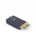 Porta Carte Credito Piquadro Black Square PP4891B3R  Valigeria.it
