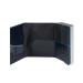 Porta Carte di Credito Doppio Blue Square Piquadro Blu2  Valigeria.it