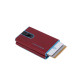 Porta Carte di Credito Doppio Blue Square Piquadro Rosso  Valigeria.it