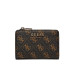 Porta carte di credito Laurel Slg Guess SWQE8500156-Brown Logo Valigeria-it 