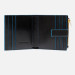 Porta carte di credito Piquadro Blue Square Nero Valigeria-it