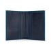 Porta Documenti Verticale Grande Blue Square Piquadro Blu2  Valigeria.it