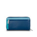 Portafoglio Donna Orizzontale Grande | Dudubags Mauritius Colorful | 534276-Blu