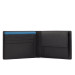 Portafoglio uomo orizzontale Piquadro Urban Nero Grigio Valigeria-it