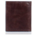 Portafoglio Piquadro | pelle | Linea Blue Square | PP1518B2-mogano (valigeria)
