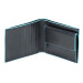 Portafoglio Uomo Piquadro | con portamonete e porta carte di credito | Linea Blue Square | PU1239B2-blu