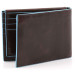 Portafoglio Uomo con portamonete | Piquadro Blue Square | PU1392B2-Mogano