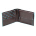 Portafoglio Uomo Piquadro | con portamonete | Linea Blue Square | PU257B2-mogano