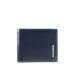Portafoglio Uomo Orizzontale Semplice con Volantino Staccabile | Piquadro Blue Square | PU4188B2R-Blu2