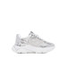 Scarpa donna sneakers bassa Guess Morriz Silver Valigeria-it