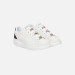 Scarpa donna sneakers Guess Fiona White Black Valigeria-it