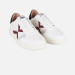 Scarpa uomo sneakers Alexander Smith Ocean White Black Red Valigeria-it