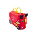 Valigia Cavalcabile per Bambini Rigida "Rocco Race Car" | Trunki Ride On Suitcase | TR0321-Rosso
