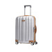 Trolley Cabina 55 Cm 4 Ruote | Samsonite Lite-Cube Dlx | 82V002-Aluminium