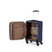 Trolley morbido cabina Roncato Ciak Hexa Soft Blu Navy Valigeria-it 