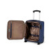 Trolley morbido cabina Roncato Ciak Hexa Soft Blu Navy Valigeria-it