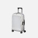 Trolley rigido 55cm 4 ruote cabina Samsonite C-Lite Off White Valigeria-it