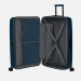 Trolley rigido 75cm grande 4ruote rigido American Tourister Midnight Blue Valigeria-it