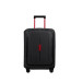 Trolley Rigido Cabina Essens Samsonite KM0001-Charcoal Red Valigeria-it