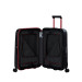 Trolley Rigido Cabina Essens Samsonite KM0001-Charcoal Red Valigeria-it