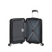 Trolley rigido cabina Flashline American Tourister ME8001-Shadow Black Valigeria-it