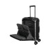 Trolley rigido cabina front pocket Travelite Millennium Black Valigeria-it