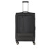 Trolley rigido grande espandibile Travelite Crosslite Nero Valigeria-it 