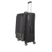 Trolley rigido grande espandibile Travelite Crosslite Nero Valigeria-it 