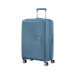 Trolley Rigido Medio Soundbox American Tourister Stone Blue  Valigeria.it