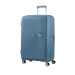 Trolley Rigido TSA Grande Soundbox American Tourister Stone Blue  Valigeria.it