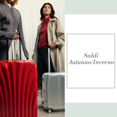Saldi autunno inverno 2025 trolley da viaggio