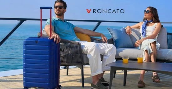 Banner Roncato Valigie trolley