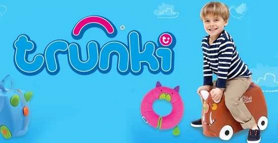 Trunki le valigie cavalcabili